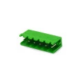 Conector Verde Multipolar STLZ950V Macho 180º (Vertical) Com as Laterais Abertas - Passo 5,08mm - 2 a a 18 Vias - Phoenix Mecano