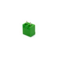 Conector Verde Multipolar STLZ950GV Macho 180º (Vertical) Com as Laterais Fechadas - Passo 5,08mm - 2 a 18 Vias - Phoenix Mecano
