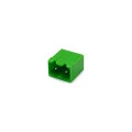 Conector Verde Multipolar STLZ950GV Macho 180º (Vertical) Com as Laterais Fechadas - Passo 5,08mm - 2 a 18 Vias - Phoenix Mecano