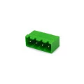 Conector Verde Multipolar STLZ950GV Macho 180º (Vertical) Com as Laterais Fechadas - Passo 5,08mm - 2 a 18 Vias - Phoenix Mecano