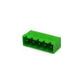 Conector Verde Multipolar STLZ950GV Macho 180º (Vertical) Com as Laterais Fechadas - Passo 5,08mm - 2 a 18 Vias - Phoenix Mecano
