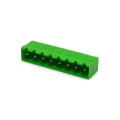 Conector Verde Multipolar STLZ950GV Macho 180º (Vertical) Com as Laterais Fechadas - Passo 5,08mm - 2 a 18 Vias - Phoenix Mecano