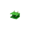 Conector Verde Multipolar STLZ960 Macho 90º (Horizontal) Com as Laterais Abertas - Passo 7,62mm - 2 a 10 Vias - Phoenix Mecano