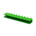 Conector Verde Multipolar STLZ960 Macho 90º (Horizontal) Com as Laterais Abertas - Passo 7,62mm - 2 a 10 Vias - Phoenix Mecano