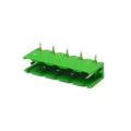 Conector Verde Multipolar STLZ960 Macho 90º (Horizontal) Com as Laterais Abertas - Passo 7,62mm - 2 a 10 Vias - Phoenix Mecano