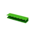 Conector Verde Multipolar STLZ960 Macho 180º (Vertical) Com as Laterais Abertas - Passo 7,62mm - 2 a 10 Vias - Phoenix Mecano