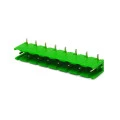 Conector Verde Multipolar STLZ960 Macho 90º (Horizontal) Com as Laterais Abertas - Passo 7,62mm - 2 a 10 Vias - Phoenix Mecano