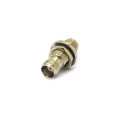 Adaptador TNC Fêmea X Fêmea Reto Painel Base Redonda Porca Anel de Vedação - TA-3 - Gav 83 - KLC