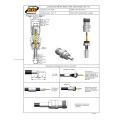 Conector TNC Fêmea Reto Cabo Crimpagem RG-174 Pino Fixo - TF-10CR - Gav 157 - KLC