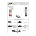 Conector TNC Fêmea Reto Prensa Cabo RG 58 - TF-3 - Gav 50 - KLC