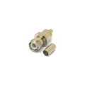 Conector TNC Fêmea Reto Prensa Cabo Crimpagem RGC-58 Pino Macho Fixo - TF-32 - Gav 87 - KLC