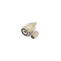 Conector TNC Macho Reto Cabo Crimpagem RGC-58 Pino Fixo - TM-14 - Gav-152 - KLC