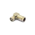 Conector TNC Macho Angular Cabo Prensa Cabo RG-213 / RGC-213 com Pino Fêmea - TM-68 - Gav 106 - KLC