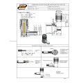 Conector TNC Macho Angular Cabo Crimpagem RG-58 / RGC-58 - TM-72 - Gav 112 - KLC