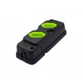 Régua com 2 Tomadas TPA-2 - Para Pinos de 10A (4.00mm) á 20A (4,80mm)/250V 