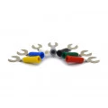 Terminal Forquilha 4mm - Diversas Cores - TR67 - B.B.C