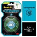 Fita 3M Dupla Face Scotch Fixa Forte Transparente - Uso Interno - 12mm x 2M