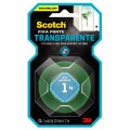 Fita 3M Dupla Face Scotch Fixa Forte Transparente - Uso Interno - 24mm x 2M