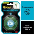 Fita 3M Dupla Face Scotch Fixa Forte Transparente - Uso Interno - 19mm x 2M