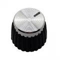 Knob para Eixo estriado padrão Marshall - Prateado - KN-21