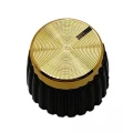 Knob para Eixo estriado padrão Marshall - Dourado - KN-21