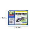 Kit Educacional Solar Trem Bala - No. 2015 - Fácil de Montar - WRT003645