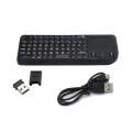 Teclado Wireless 2.4GHz Ultra Mini com Touchpad e Laser Point integrado e Luz de Fundo - RT-UMK-100-RF