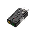 Adaptador de Som USB 2.0 Externo 7.1 Canais - USOM-10