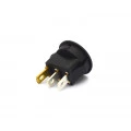 Chave Gangorra / Tecla Redonda Liga/Desliga com Led Vermelho - SMRS-101N-2C3 - Jietong