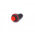 Chave Push-Button com 2 Terminais e sem Trava 1A/250Vac Desliga/(Liga) nas Cores PT/VD/VM - DS-213
