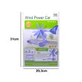 Kit Educacional Carro de Energia Eólica - No. 249 - Fácil de Montar - WRT003645