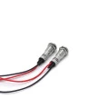 Sinalizador Olho de Boi 8mm com Fio de 15cm - Verde ou Vermelho - XD8-2W 110V