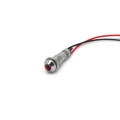 Sinalizador Olho de Boi 8mm com Fio de 15cm - Verde ou Vermelho - XD8-2W 110V