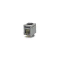 Conector Jack RJ45 YH52-10 6P4C 90º com 04 Vias