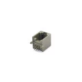 Conector Jack RJ12 6P6C 6 Vias Cinza - YH55-04