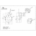 Motor Síncrono 40 RPM 110V 3,5W Ac 60Hz - ZMP4R110V - Ref. 165